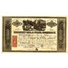 Bergen Oil & Coal Company Stock Certificate Issued To Charles Pfizer, Co-Founder Of One Of The World