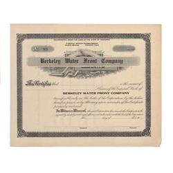 Berkeley Water Front Company