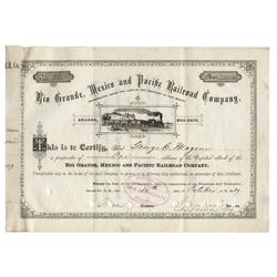 Rio Grande, Mexico And Pacific Railroad Co.