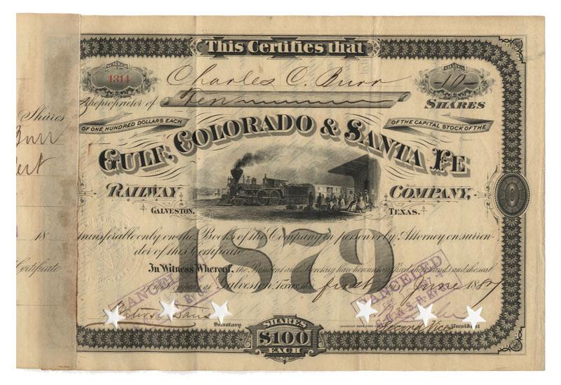 Gulf, Colorado & Santa Fe Railway Company