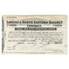 London & North Eastern Railway Company Stock issued to British Air Vice Marshal John Hugh Samuel Tys