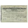 London & North Eastern Railway Company Stock issued to British Air Chief Marshal Sir Christopher Llo