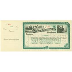 Seattle, Lake Shore And Eastern Railway Company