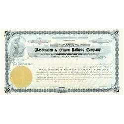 Washington And Oregon Railway Company