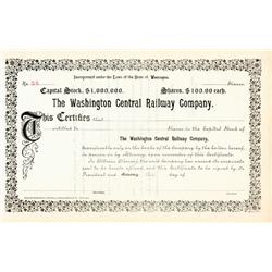 Washington Central Railway Company Stock
