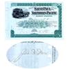 Saint Paul And Northern Pacific RW Co. Issued To And Signed By James N. Hill