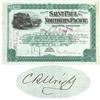 Saint Paul And Northern Pacific RW Co. Issued To And Signed By Charles B. Wright