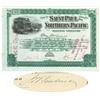Saint Paul And Northern Pacific RW Co. Issued To And Signed By J.W. Kendrick