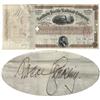 Northern Pacific Railroad Stock Issued To and Endorsed on Verso by Congressman and Senator Roscoe Co
