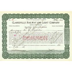 Clarksville Railway And Light Company