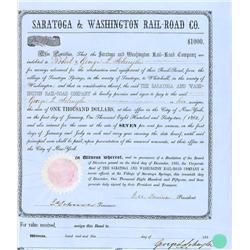 Saratoga & Washington Railroad Co.