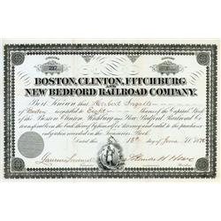 Boston, Clinton, Fitchburg & New Bedford Railroad Company