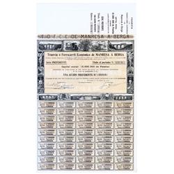 Tranvia O Ferrocarril Economico De Manresa A Berga