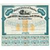 Rare Southern Minnesota Railroad Bond With Three Imprinted Revenues