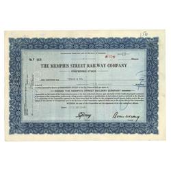 The Memphis Street Railway Company
