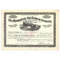 The Montgomery And Erie Railway Company Of New York