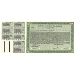 Boston And Maine Railroad - Specimen Bond