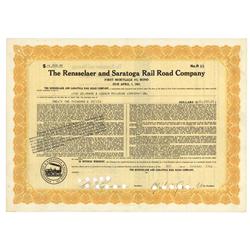 The Rensselaer And Saratoga Rail Road Company