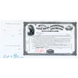 Saint Louis, Jacksonville And Chicago Railroad Company