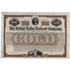 Lehigh Valley Railroad Company Progress Proof