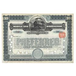 Mobile And Birmingham Railroad Company