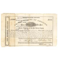 Syracuse, Binghamton & New York Railroad Bond