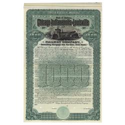 Chicago, Indianapolis & Louisville Railway Company Bond
