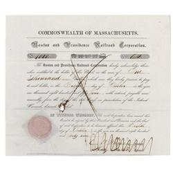 Boston And Providence Railroad Corporation.