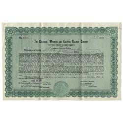Colorado, Wyoming and Eastern Railway Company