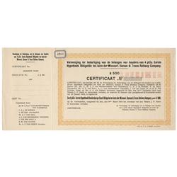 Missouri, Kansas & Texas Railway Co. Specimen
