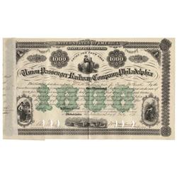 Union Passenger Railway Co. Of Philadelphia 