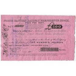 North Eastern Railway Preferred Stock