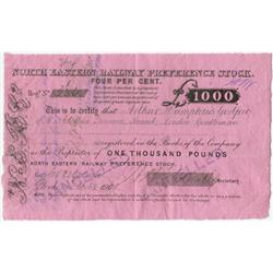 North Eastern Railway Preference Stock