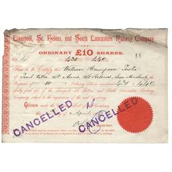 Liverpool, St. Helens andSouth Lancashire Railway Co.