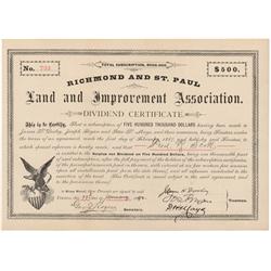 Richmond And St. Paul Land And Improvement Association