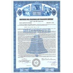 Southern Bell T&t - Modern Phone & 2 Figures