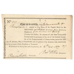 Milford & Owego Turnpike Road Company