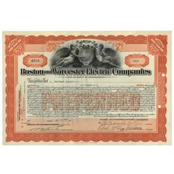 Boston And Worcester Electric Companies