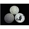 Image 1 : 3 Assorted Barber Quarters