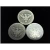 Image 2 : 3 Assorted Barber Quarters