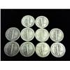 Image 2 : 10 Assorted Mercury Dimes
