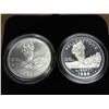 Image 1 : 1999 Yellowstone Park Proof And UNC Silver $'s