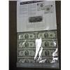 Image 2 : Uncut Sheet Of 8-1995 US $2 FRN's