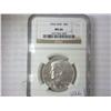 Image 1 : 1965 SMS Kennedy Half NGC MS66