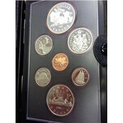 1981 Canada Double Dollar Proof Set