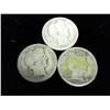 Image 1 : 3 Assorted Barber Quarters
