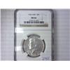 Image 1 : 1966 SMS Kennedy Half Dollar NGC MS66