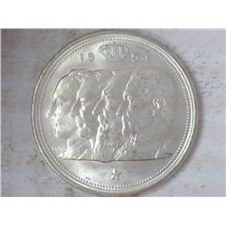 1954 Belgium 100 Francs (Silver) UNC .4832 Oz. ASW