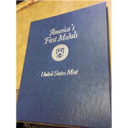 1973 Americas 1st Medals (Pewter) 11 Medal Set