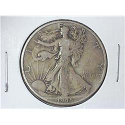 1945 Walking Liberty Half Dollar